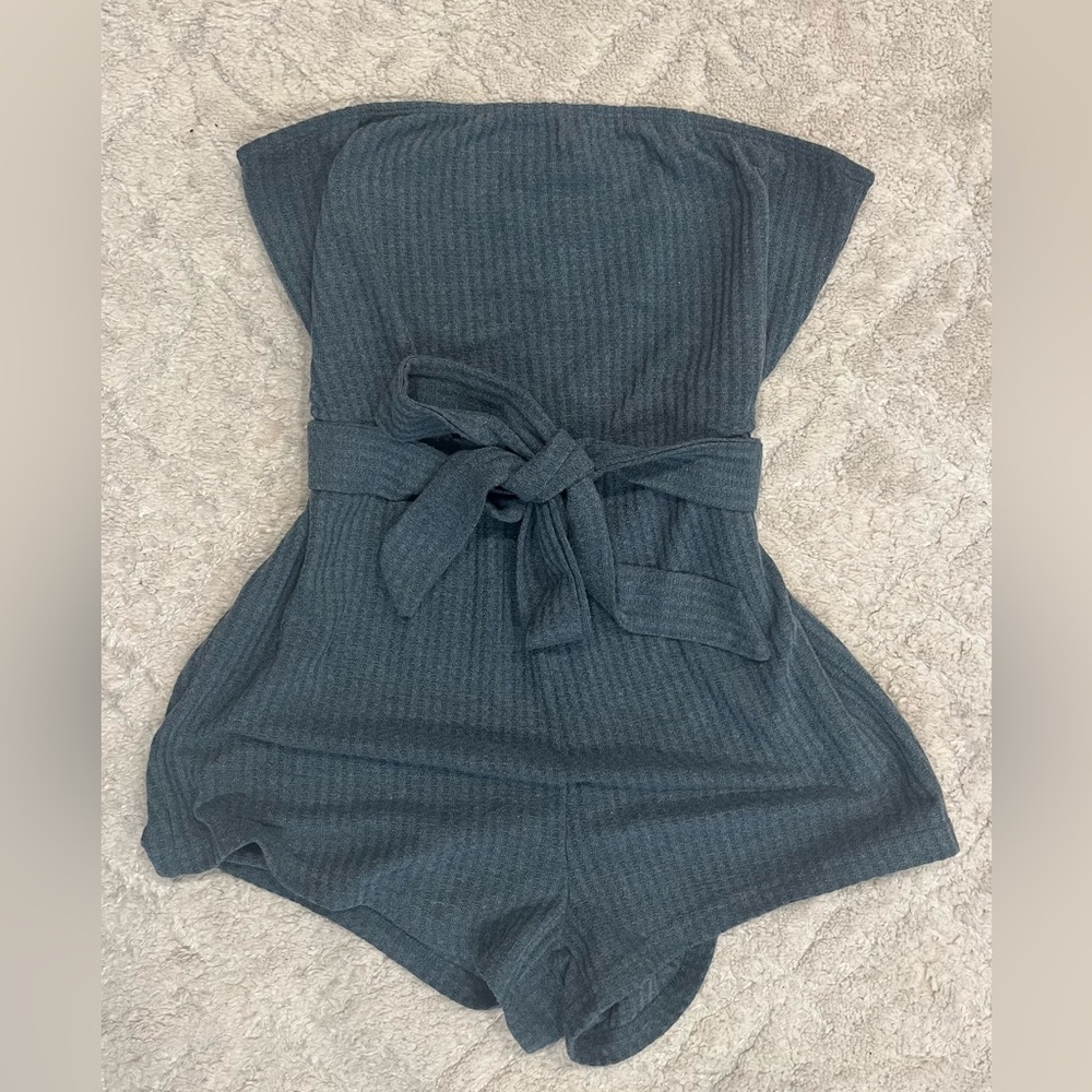 Blue romper